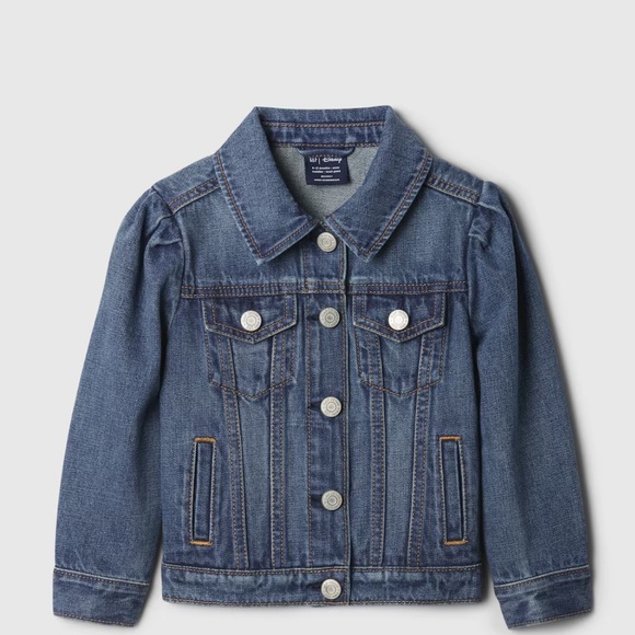 babyGap | Disney Minnie Mouse Icon Denim Jacket - Picture 2 of 5